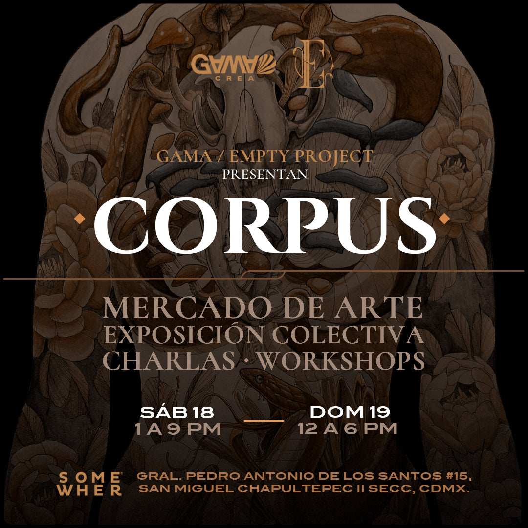 C O R P U S - exposición / mercado de arte / sesiones de dibujo