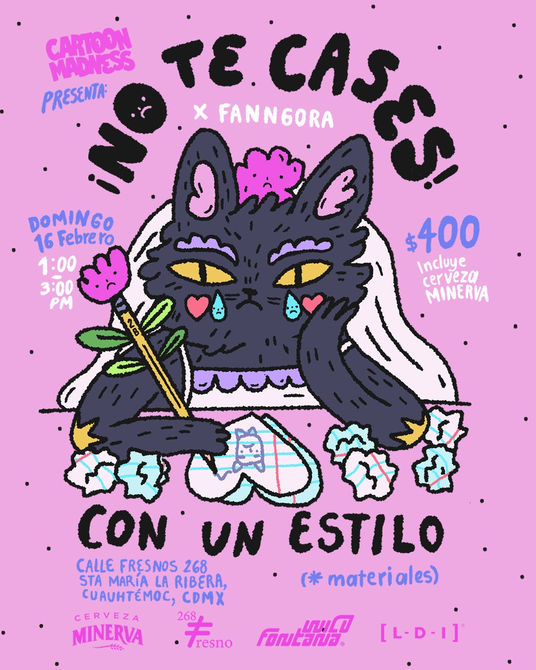 ¡No te cases...con un estilo! workshop x Fanngora