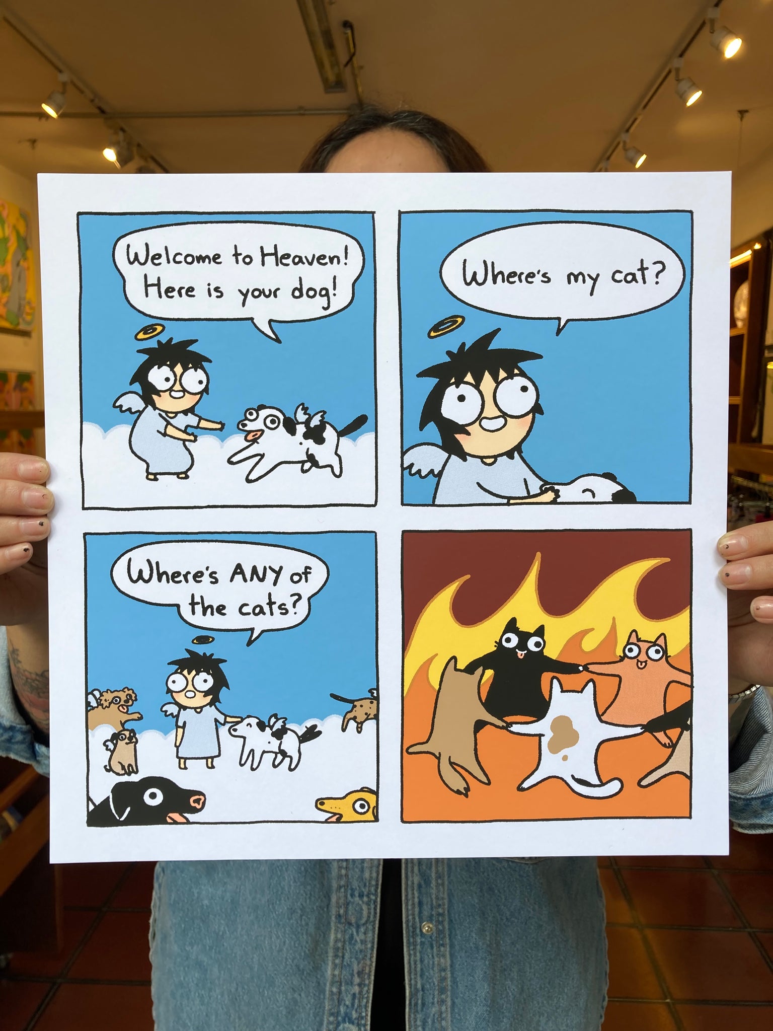 "Where is my cat" - Sarah Andersen